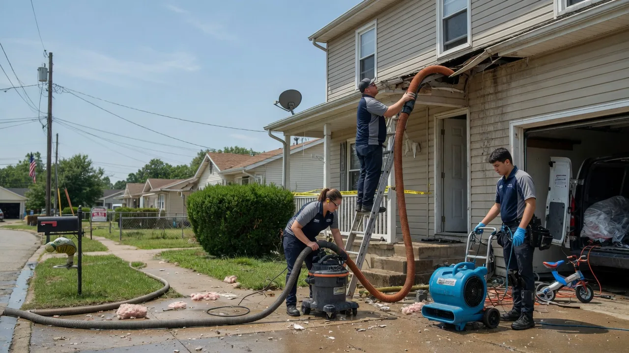 Water Damage Restoration in East Palestine, OH near me